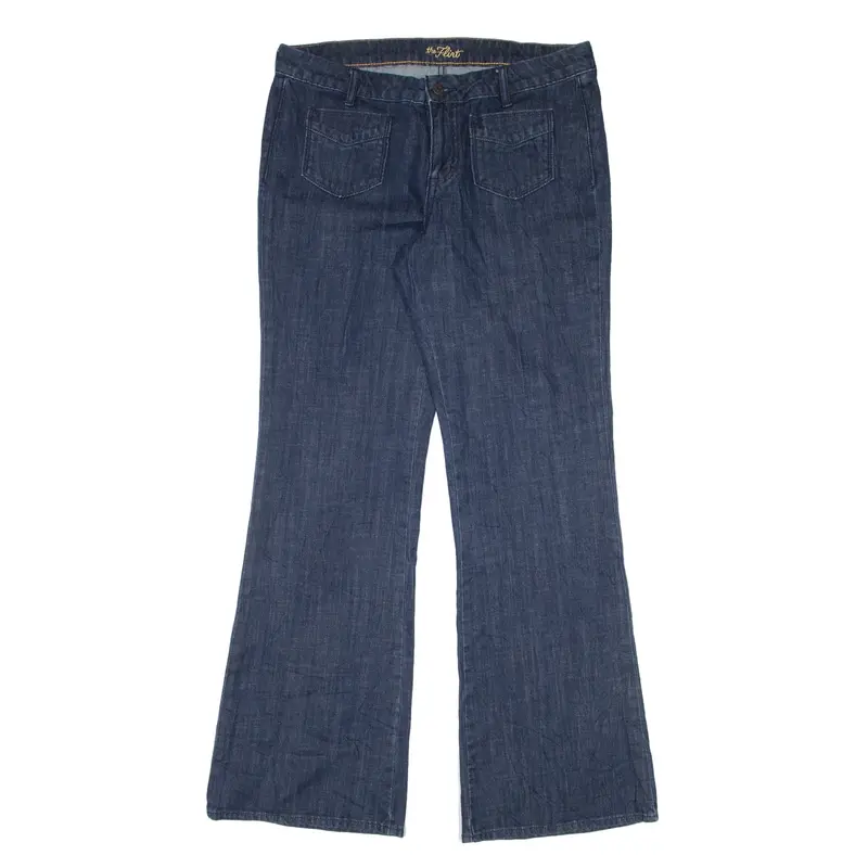 OLD NAVY The Flirt Y2K Jeans Blue Denim Regular Flared Womens W32 L32