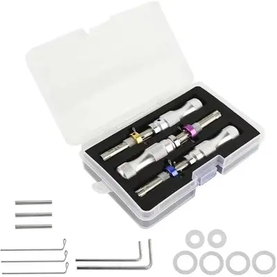 Tubular 7 Pins Tool Accessories, Stainless Adjustable Tool, Multipurpose Hand Tool Accessories for Home & Office