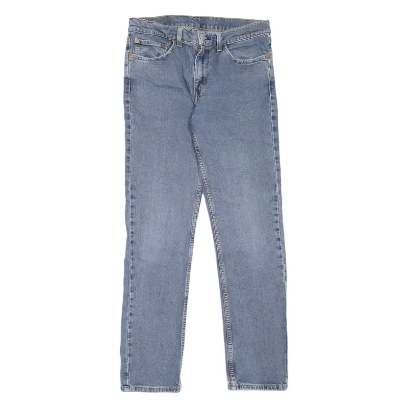 LEVI'S 511 Jeans Mens Blue Slim Straight W32 L32