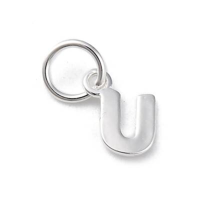 925 Sterling Silver Letter Charms