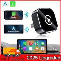 2025 Wireless carplay Adapter for iPhone/Android - Fast Connection,No Latency,Hands-Free Call wireless adapter Electronic Cha...