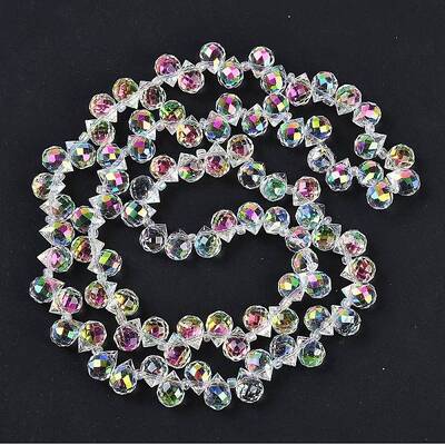 Electroplate Glass Beads Strands