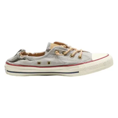 CONVERSE Low Top Trainers Grey Canvas Womens UK 6