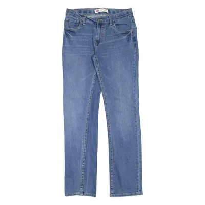 LEVI'S 511 Boys Jeans Blue Slim Straight W28 L30