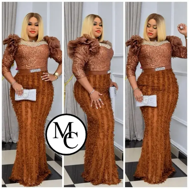 Elegant Unique Turkey Party Dress - Maxi Length, Unique Party Dress for Women Long Sleeve