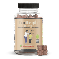 TruHeight Growth Gummies (Watermelon) Natural Growth & Development Supplement for Kids & Teens - Endorsed by Pediatricians - ...