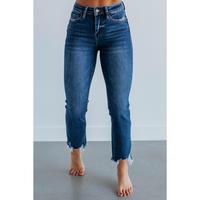 Bella Vervet Jeans - Dark Wash