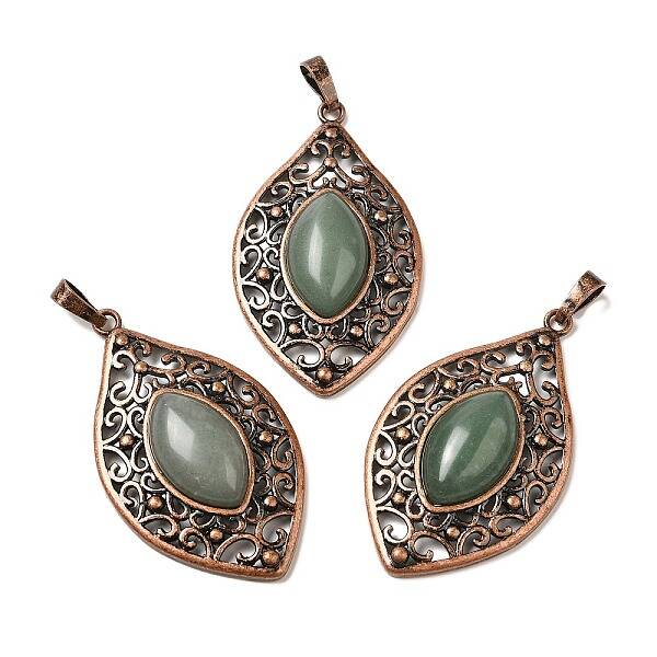 Natural Green Aventurine Pendants