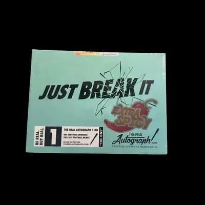 PICK YOUR TEAM THE REAL AUTOGRAPH (1) SPICY BLUE BOX BREAK 100% AUTHENTIC