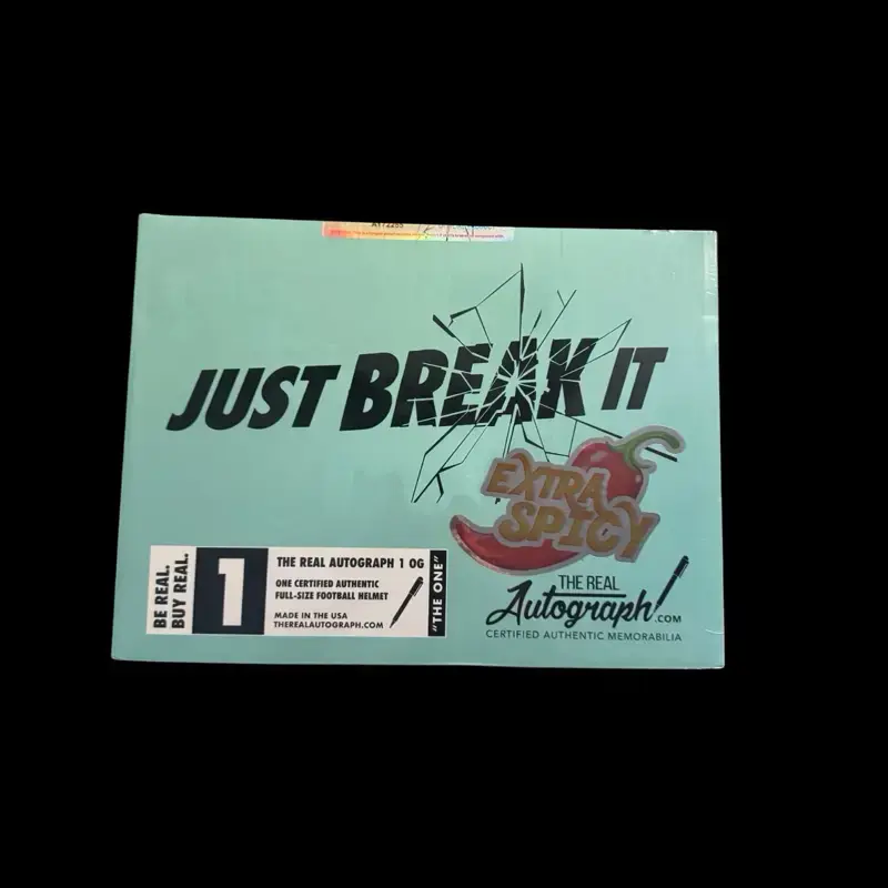 PICK YOUR TEAM THE REAL AUTOGRAPH (1) SPICY BLUE BOX BREAK 100% AUTHENTIC