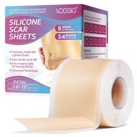 Silicone Scar Sheets, 1 Count Multi-purpose Scar Patches, Smoothing Skin Care Patches, Easy To Use, Suitable for All Skin Typ...
