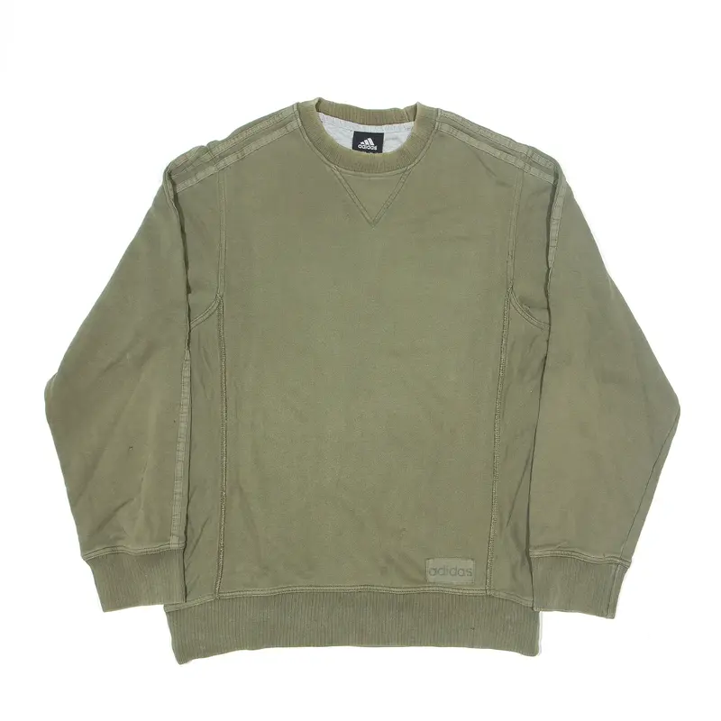 ADIDAS Green Sweatshirt S