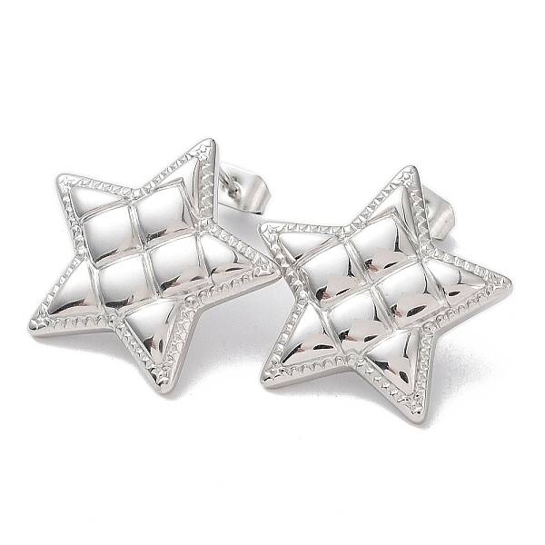 Tarnish Resistant 304 Stainless Steel Stud Earrings