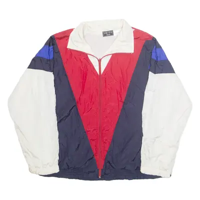 A.K.I.T.A WEAR Mens Shell Jacket Red Nylon XL