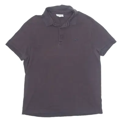 LACOSTE Mens Polo Shirt Purple XL