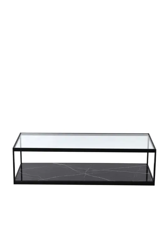 Rectangular Black Marble Coffee Table | Liang & Eimil Tamon
