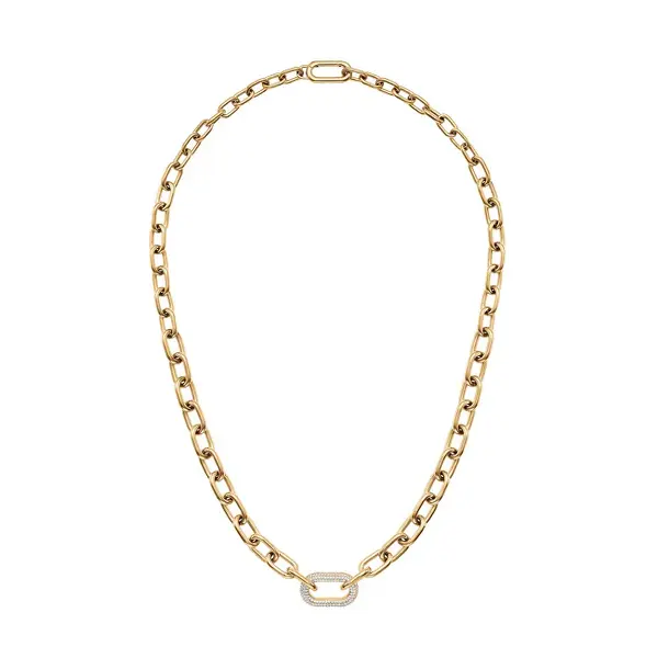 Daniel wellington Luxury Crystal Link Gold Crystal Necklace DW00400589