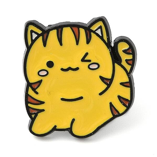 Pet Alloy Enamel Brooches