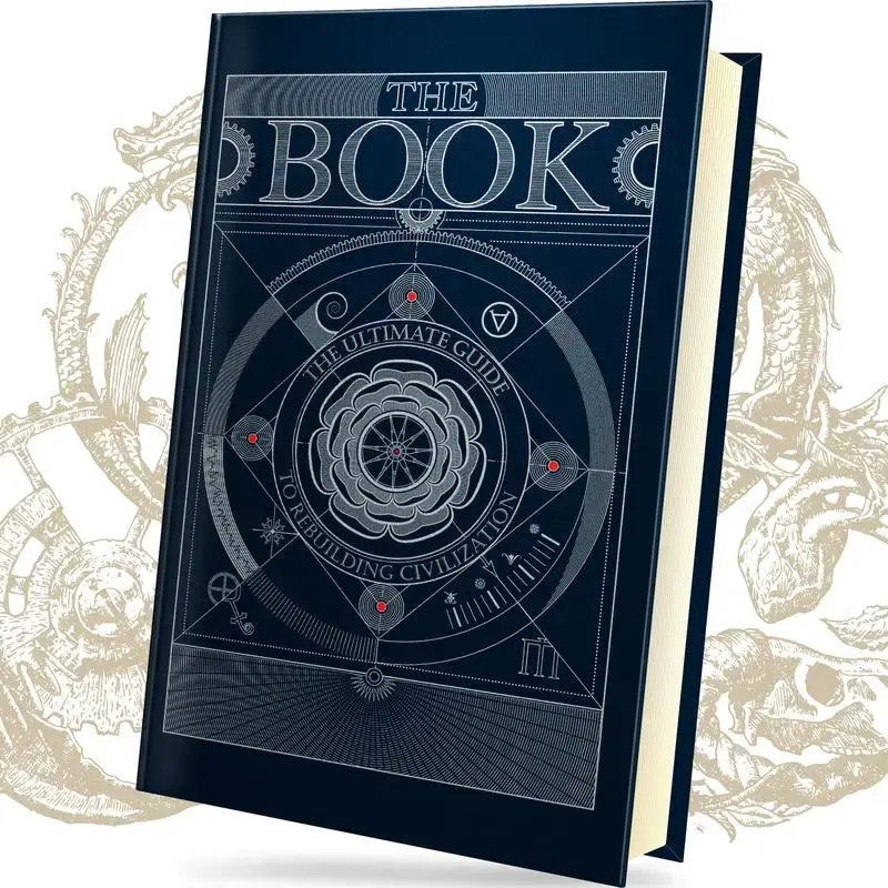 The Book. The Ultimate Guide to Rebuilding a Civilization Hard Cover history books