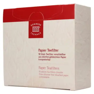 Demmers teehaus Resealable Paper Tea Filters