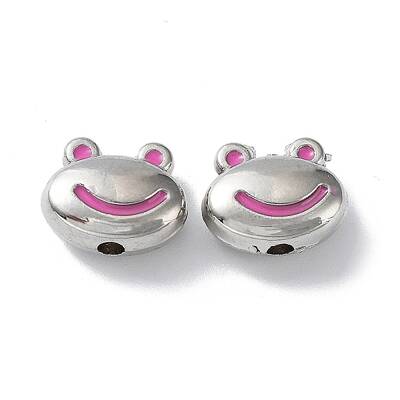 Rack Plating Alloy Enamel Beads