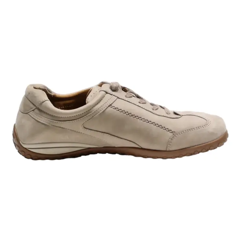 GABOR Sneaker Trainers Beige Leather Mens UK 6.5