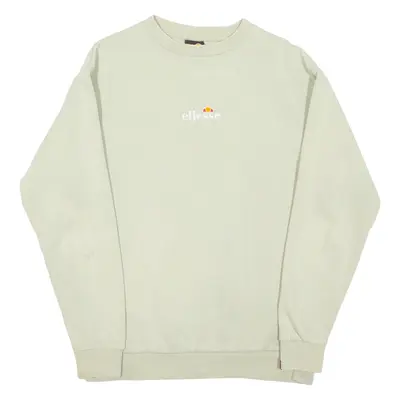 ELLESSE Mens Sweatshirt Green Crewneck M