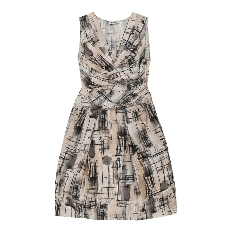 Moschino Dress - Medium Beige Cotton | Size: medium