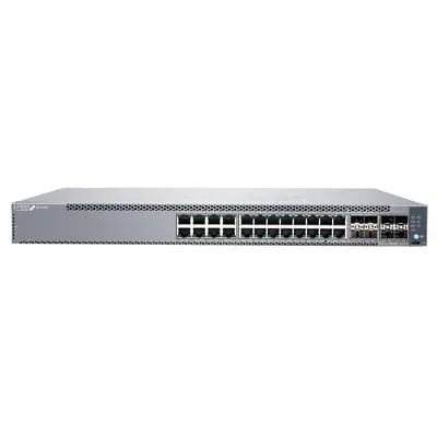 Juniper EX4100-24T-CHAS | EX4100 Series EX4100-24T 24 x Ports 10/100/1000Base-T + 4 x 10GbE Uplink Ports + 4 x 25GbE Stacking...