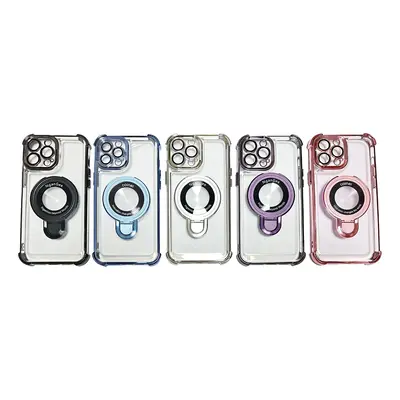 Ngangee for iPhone 14 15 16 Pro Max Case with Magnetic Stand Four Corners Shockproof [Military Grade Drop Protection] Luxury ...