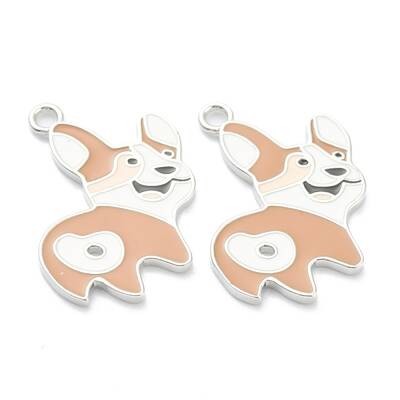 Brass Enamel Pendants