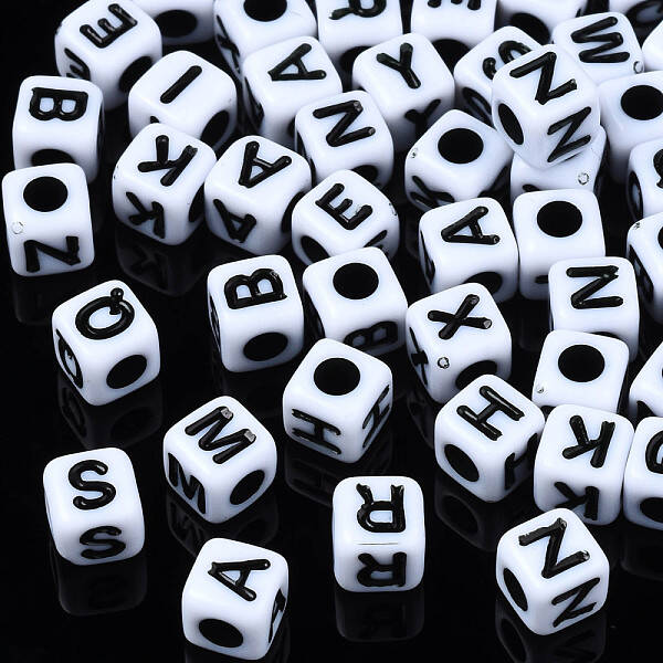 Opaque Acrylic Beads