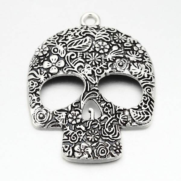 Tibetan Style Zinc Alloy Big Pendants