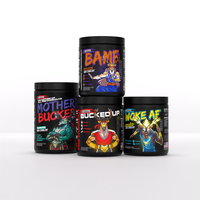 Bucked Up Anime Line Pre-Workouts Fitness Supplement