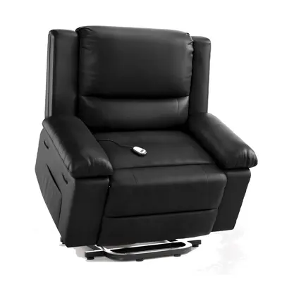 Garvee Oversized Power Lift Recliner Chair with Heat and Massage, PU Leather Electric Lift Recliner for Elderly & Mobility Im...