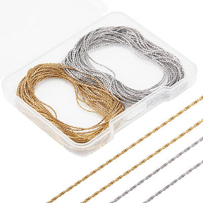 10M 2 Colors 304 Stainless Steel Boston Link Chains