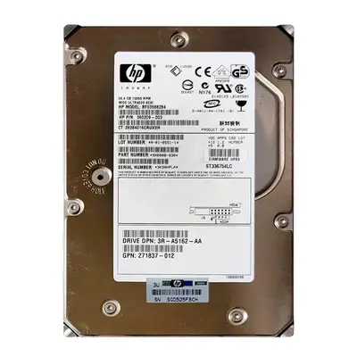 360209R-003 HP 36.4GB Ultra-320 SCSI 15000 3.5-inch Hard Drive