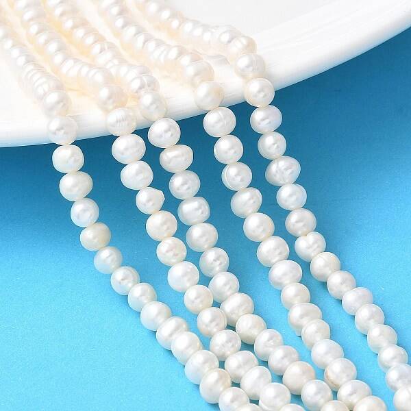 Natural Cultured Freshwater Pearl Beads Strands