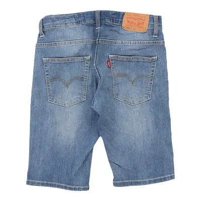 511 Levis Slim Denim Shorts - 26W UK 6 Light Wash Cotton
