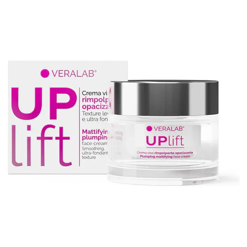 Veralab Uplift Plumping Mattifying Face Cream - Anti-Age Face Cream with Purifying Action 50 ml