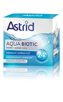 Astrid Crema Giorno E Notte Per Pelli Normali E Miste Aqua Biotic 50 Ml