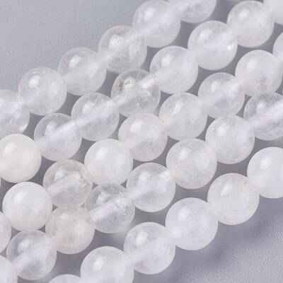 Natural Quartz Crystal Beads Strands