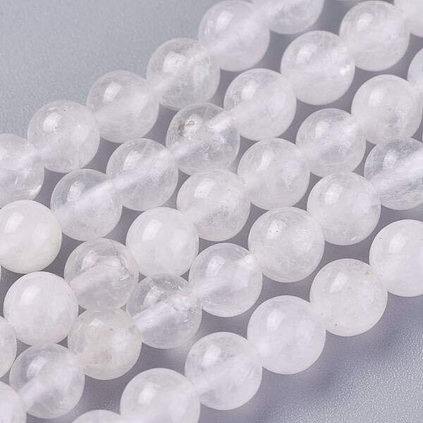 Natural Quartz Crystal Beads Strands