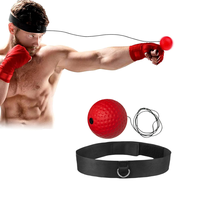 Boxing Reflex Ball - Enhance Reaction, Coordination & Fighting Skills with Essential Equipment for Home Fitness Training Tool...