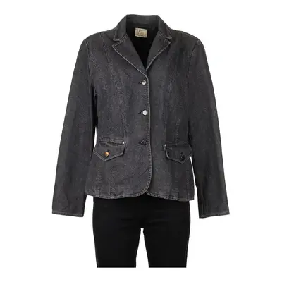 From By Veste Bene Denim Jacket - Large Black Cotton