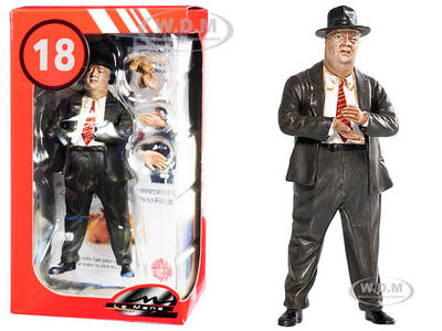 1950's Alfred Neubauer Figurine with Additional Set of 4 Hands for 1/18 Scale Models by Le Mans Miniatures