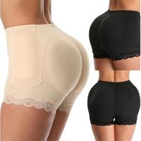 Women Hip Enhancer Panties Boy Shorts Padded Body Shaper Butt Lifter Shapewear Underwear Pads Low Waist Panty Fae Ass Buttocs