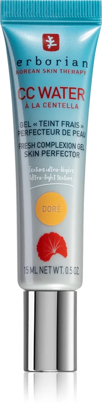 Erborian CC Water light toning lotion small pack Doré color 15 ml