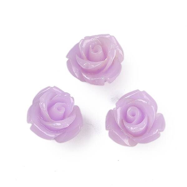 Synthetic Coral Carved Beads