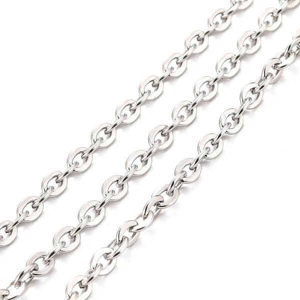 Tarnish Resistant 304 Stainless Steel Cable Chains